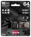 GOODRAM IRDM 64 GB micro SD XC UHS U3 V30 100 MB