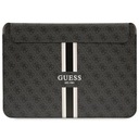 Taška na notebook Guess GUCS14P4RPSK black Sleeve 4G Stripes