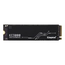 Kingston KC3000 SSD 512 GB M.2 NVMe PCIe Gen 4.0 x4 (7000/3900 MB/s) 22