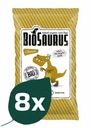 Sada 8x bezlepkových kukuričných lupienkov BioSaurus 50 g