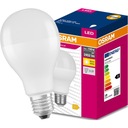 LED ŽIAROVKA E27 19W = 150W 2700K TEPLÁ BIELA ​​2452LM VÝKONNÁ A60 OSRAM