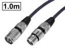 XLR/wt-XLR/gn kábel 3P HQ VITALCO 1m