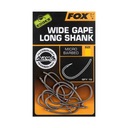 HÁKY NA KAPRY FOX SUPER WIDE GAPE LONG SHANK 6