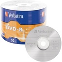 DVD Verbatim DVD-R 4,7 GB 50 ks.