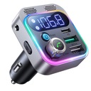 Joyroom FM transmitter nabíjačka do auta 48W PPS PD QC3.0 čierna JR-CL16