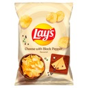 Lay's Potato chips s príchuťou syra a čierneho korenia 130 g