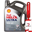 SHELL Helix Ultra Racing 10W60 4L - syntetický motorový olej