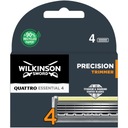 4x vložka čepele WILKINSON Quattro Essential 4 Precision Trimmer