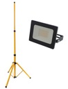 STOJAN PRE LED svietidlá 0,8-1,5 metra žltý + 30W FLOODLIGHT