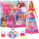 BARBIE DREAMTOPIA 3v1 VÍLA ŠATY MORSKEJ VÍLY + DOPLNKY A DOPLNKY