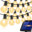 SOLAR GARDEN GARLAND LIGHT 5M 20LED ŽIAROVKY NA BALKÓNOVÚ GUĽOVOU REŤAZ