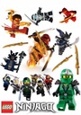 Veľký set s fondánovou potlačou Lego NINJAGO