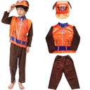 PAW PATROL ZUMA OUTFIT KOSTÝM ŠATY ČIAPKA VEĽKOSŤ M 110-116 NA PLES