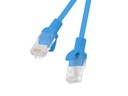 LANBERG PATCHCORD CAT.5E 2M BLUE FLUKE PRESLO