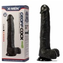 ČIERNY OBROVSKÝ PENIS XXL PRÍSAVKA DILDO 30 cm