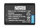 Batéria Newell LP-E10 960mAh, náhrada za Canon