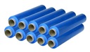 10x STRETCH FÓLIA 3KG STRETCH ROLL BLUE POTAHY