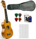 SOPRANOVÁ UKULELE + Púzdro + TUNER + TRUBIČKY + STOL