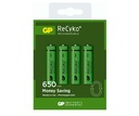 GP Recyko+ New R03/AAA 650mAh séria B4 1,2V Ni-MH