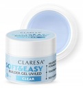 CLARESA SOFT&EASY BUILDER GEL CLEAR 45G NA NECHTY PRE UV LED LAMPY