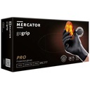 Odolné nitrilové rukavice Mercator GOGRIP BLACK XL