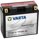 VARTA MOTOCYKLOVÁ BATÉRIA YT12B-BS YT12B-4 12V 12Ah 215A NAJNOVŠÍ MODEL