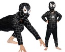 Outfit Disguise BLACK SPIDERMAN MASK BALL 98-110