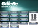 Gillette Mach3 Razor Blades 18 nábojov