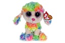 Pupilki (Ty Beanie Boos) pudlík psík Rainbow 15 cm