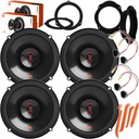 4x JBL reproduktory pre FORD FOCUS 2 KUGA 1 C-MAX CMAX 1 predné + zadné 2-pásmové