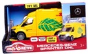 Vozidlo mažoretky G.S Mercedes-Benz DHL 12 cm