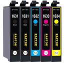 5x atrament pre Epson T1631 WF2530WF WF2540WF WF2630WF