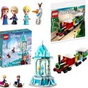 LEGO VIANOČNÁ SÚPRAVA 43218 KÚZELNÝ KOLOTOČ ANNY A ELSY + LEGO ZDARMA