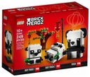 LEGO BrickHeadz 40466 pandy čínskeho nového roka