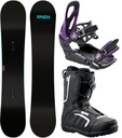 Snowboardový set RAVEN Pure Mint 150cm