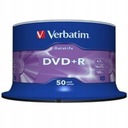 VERBATIM DVD+R 4,7GB Tortové disky 50 ks SPOĽAHLIVÉ