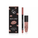 Golden Rose Matte Lipkit Teplá súprava nahých pier