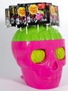 HALLOWEEN Chupa Chups Lollipop Skull jahoda-limetka 100 ks