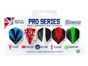 DART HARROWS SYSTEM PRO SERIES PERIE 15 ks (5x3 sady)