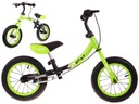 BALANCE BICYKEL PRE DETI BOOMERANG SPORTRIKE LEKCIE ZELENEJ JAZDY