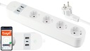 Inteligentný predlžovací kábel Wi-Fi nabíjačky Power Strip