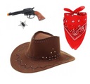 COWBOY SHERIFF SET prevlek BANDANA KLOBÚK