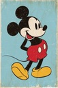 Disney Mickey Mouse Retro plagát Mickey 61x91,5 cm