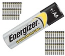 70x AA alkalická batéria Energizer LR6 pre diaľkové ovládanie hodinovej baterky