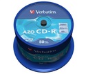 VERBATIM CD-R 700 MB 52X AZO CAKE*50 43343