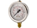 Spodný manometer MG1-100 600 bar 1/2