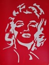 Maliarska šablóna DXL-356 MARILYN MONROE