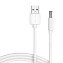 VENTION PEVNÝ ODOLNÝ KÁBEL USB TO DC NAPÁJACÍ KÁBEL 5,5 MM 1,5 m