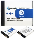 BATÉRIA BATÉRIA PRE NP-BD1 NP-FD1 PRE SONY T200 T300 680MAH 3,7V