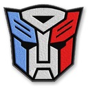 Transformers Thermo Embroidered Patch 80x77mm